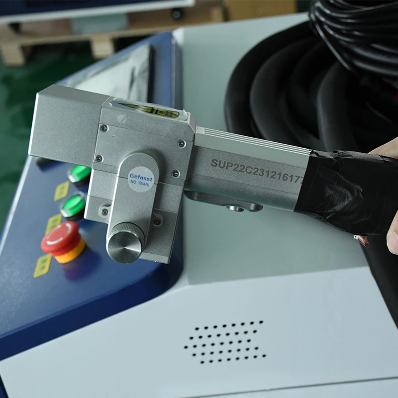 Industrial Laser Removal Machine - Kepala Pembersih Laser Genggam SUP22C Baru