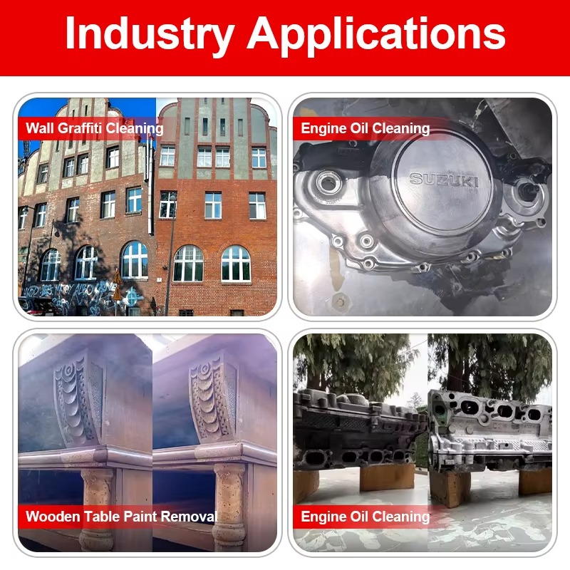 Industrial Laser Removal Machine - Mesin Pembersih Laser Pulsa Industri 500W