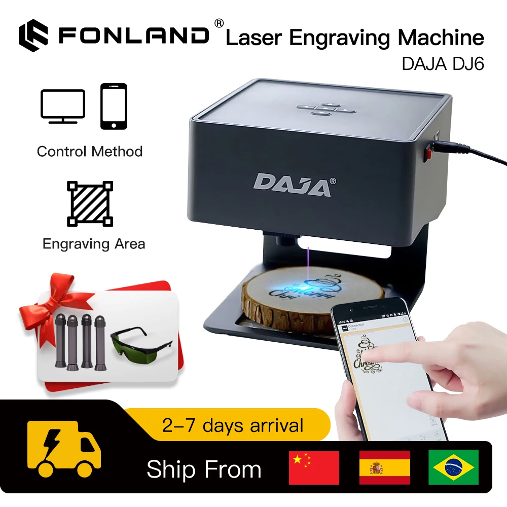 Industrial Acrylic Laser Cutter - DAJA Laser pengukir CNC DIY DJ6