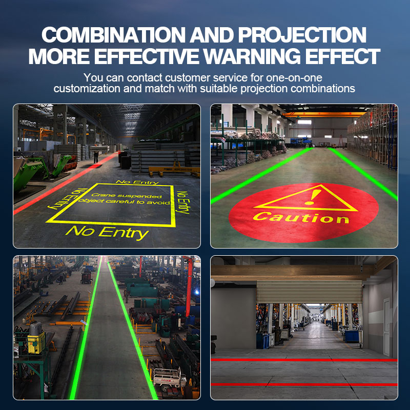 Industrial Laser Projector - Proyektor Garis Keamanan Laser Industri dengan