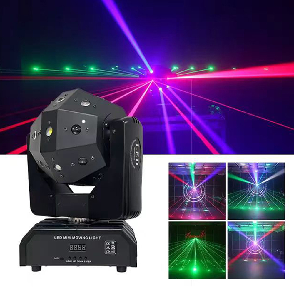 Industrial Laser Projector - Proyektor Laser Rotasi Disko 2025 Kontrol