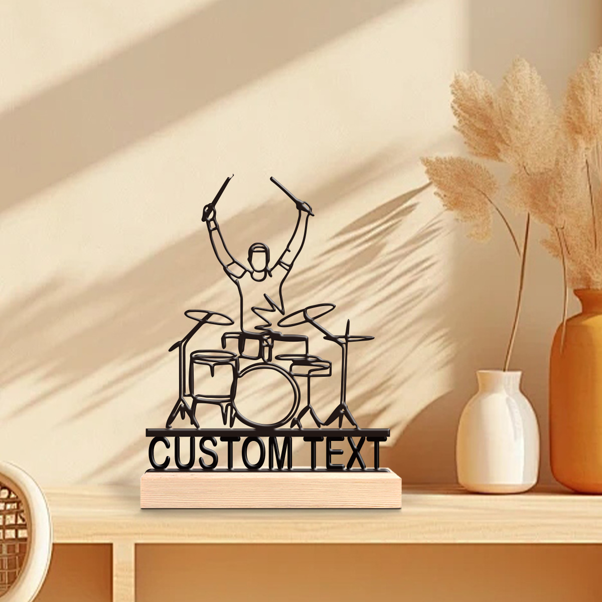 1pc Ornamen Logam Minimalis Ku - Desktop Laser Engraver ulasan dan harga