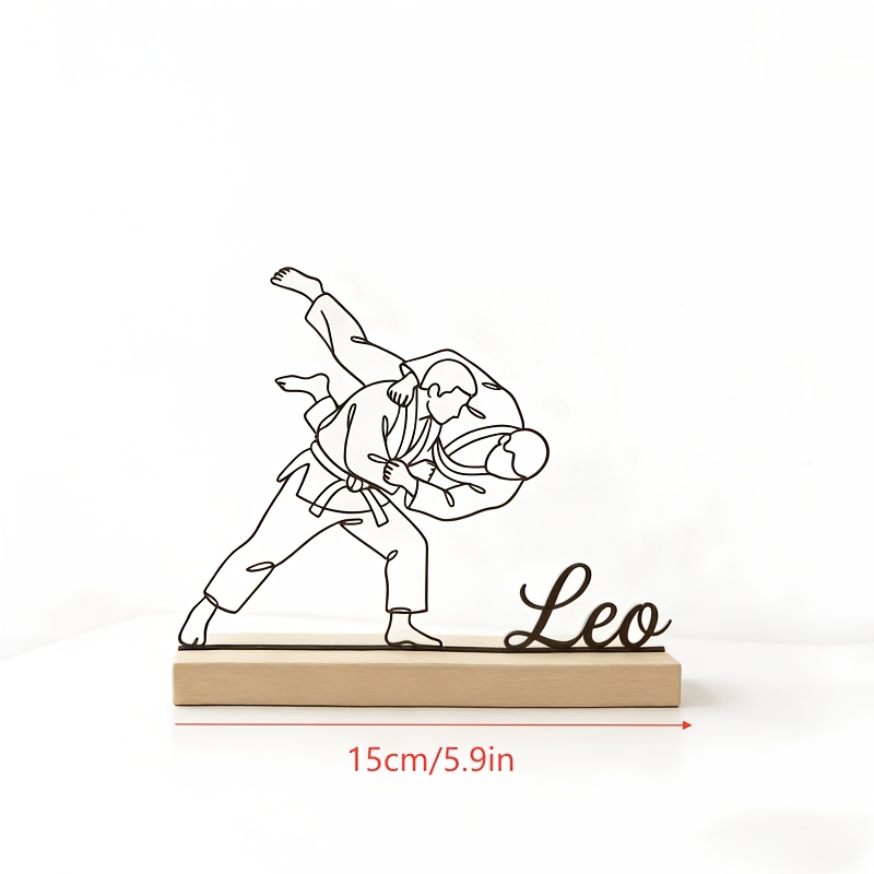Patung Seni Bela Diri Judo Uki - Desktop Laser Engraver ulasan dan harga
