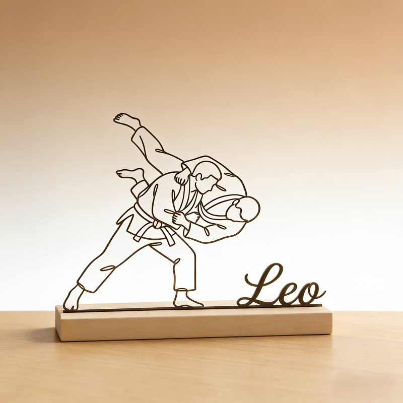 Patung Seni Bela Diri Judo Uki - Desktop Laser Engraver ulasan dan harga