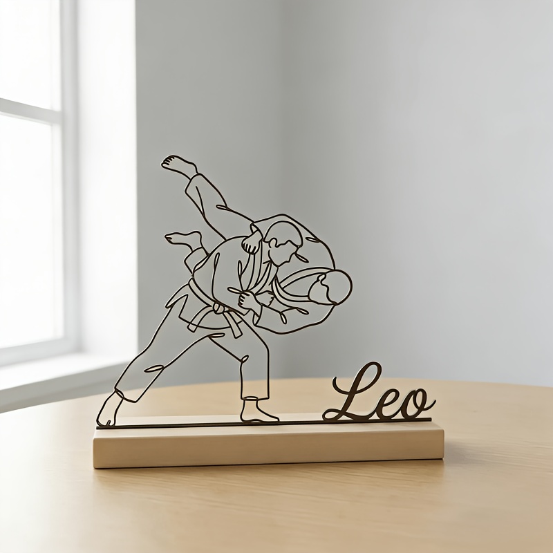 Patung Seni Bela Diri Judo Uki - Desktop Laser Engraver ulasan dan harga