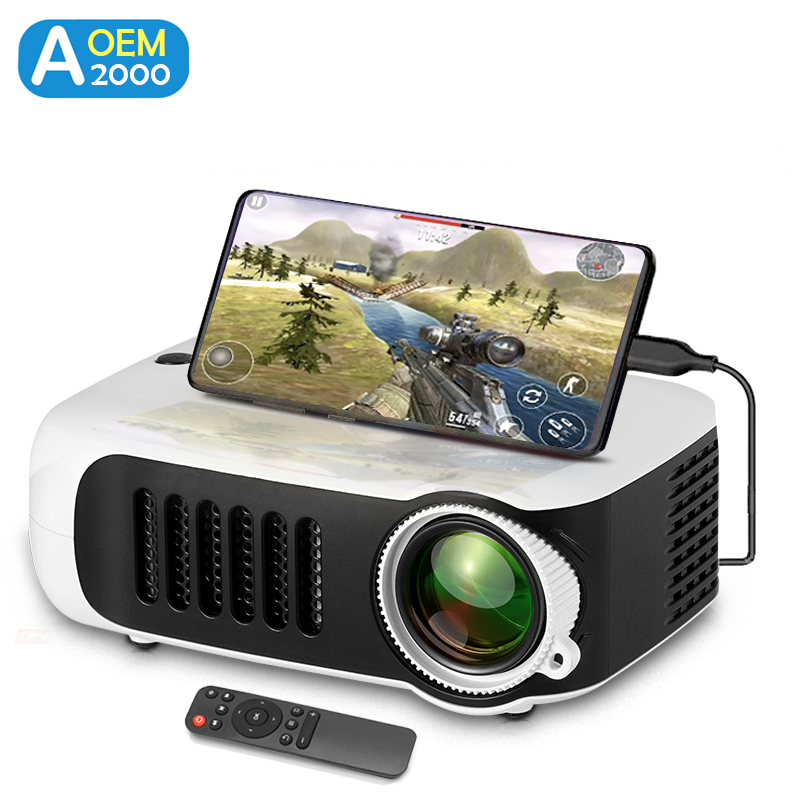 A2000 Proyektor Mini Portabel  - Industrial Laser Projector ulasan dan harga