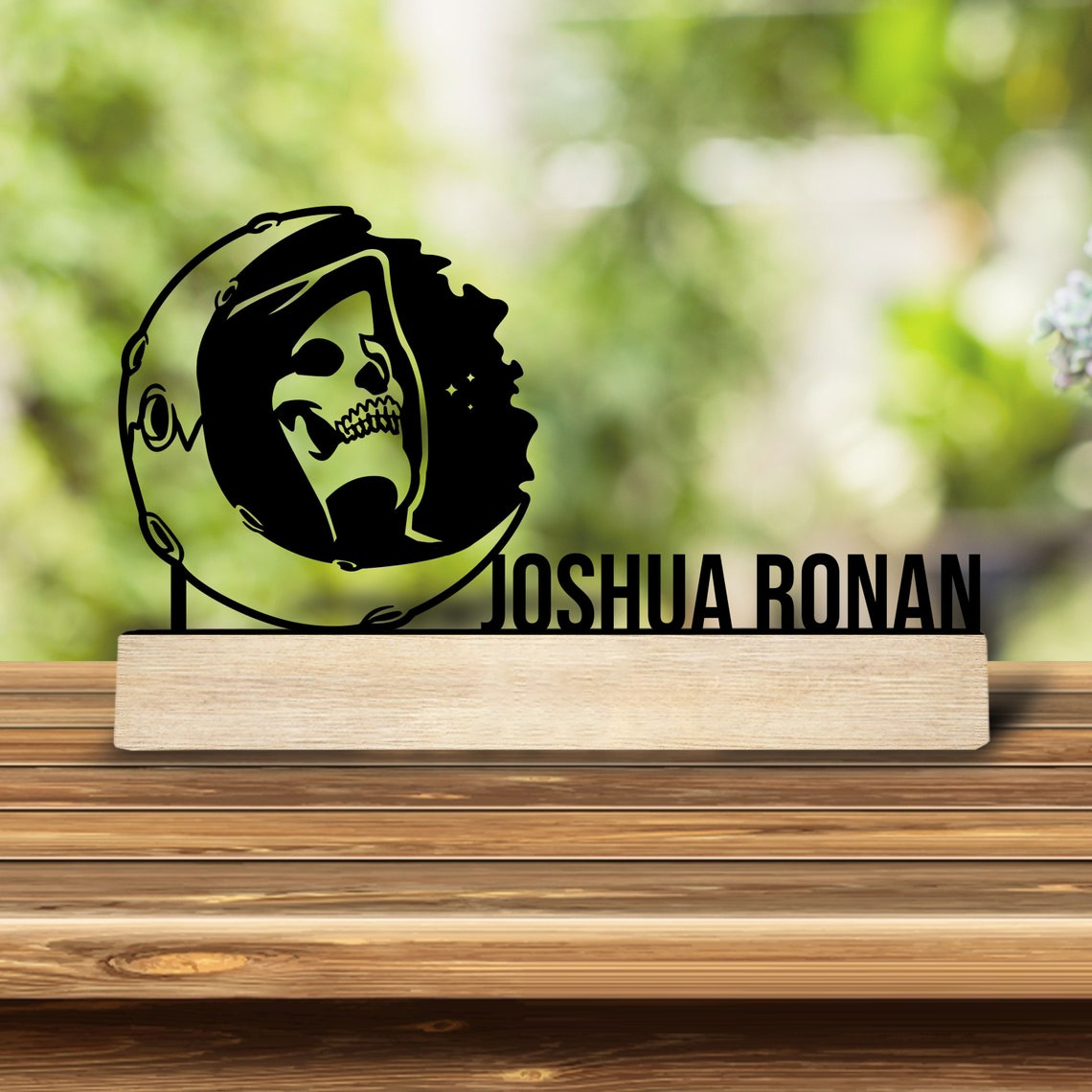 1 Buah Ornamen Meja Besi Perso - Desktop Laser Engraver ulasan dan harga