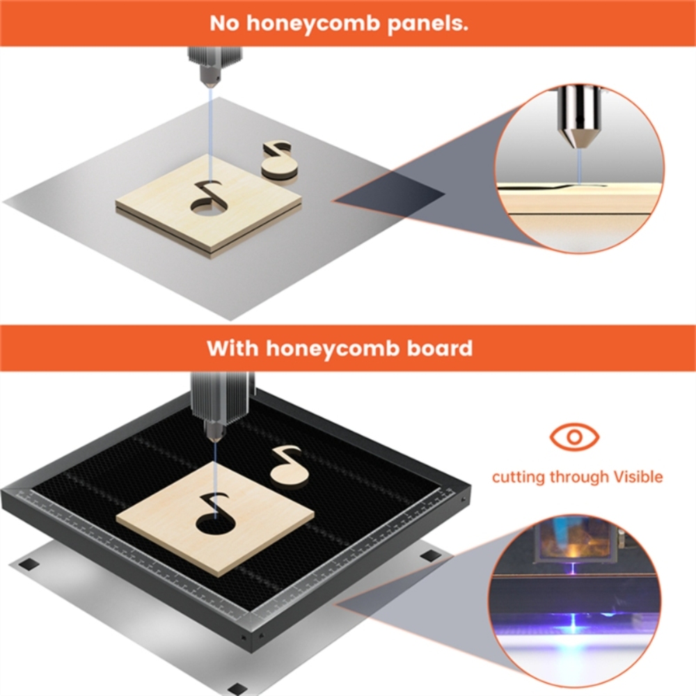Meja Kerja ACMER 260*215mm 500 - Desktop Laser Engraver ulasan dan harga