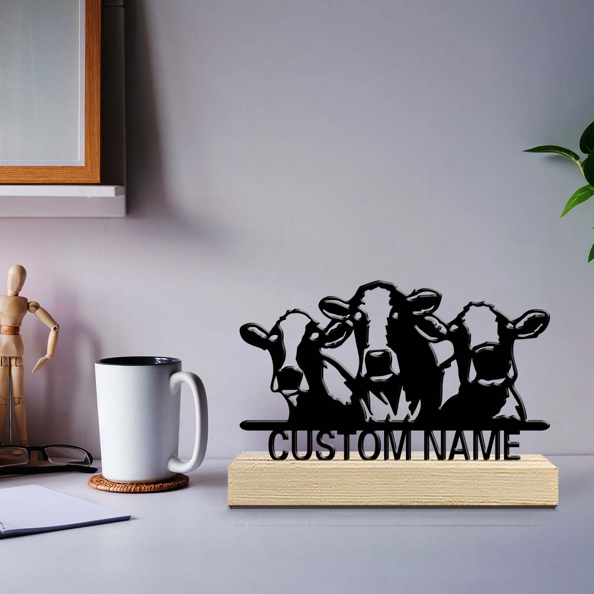 1 buah Ornamen Meja Besi Perso - Desktop Laser Engraver ulasan dan harga