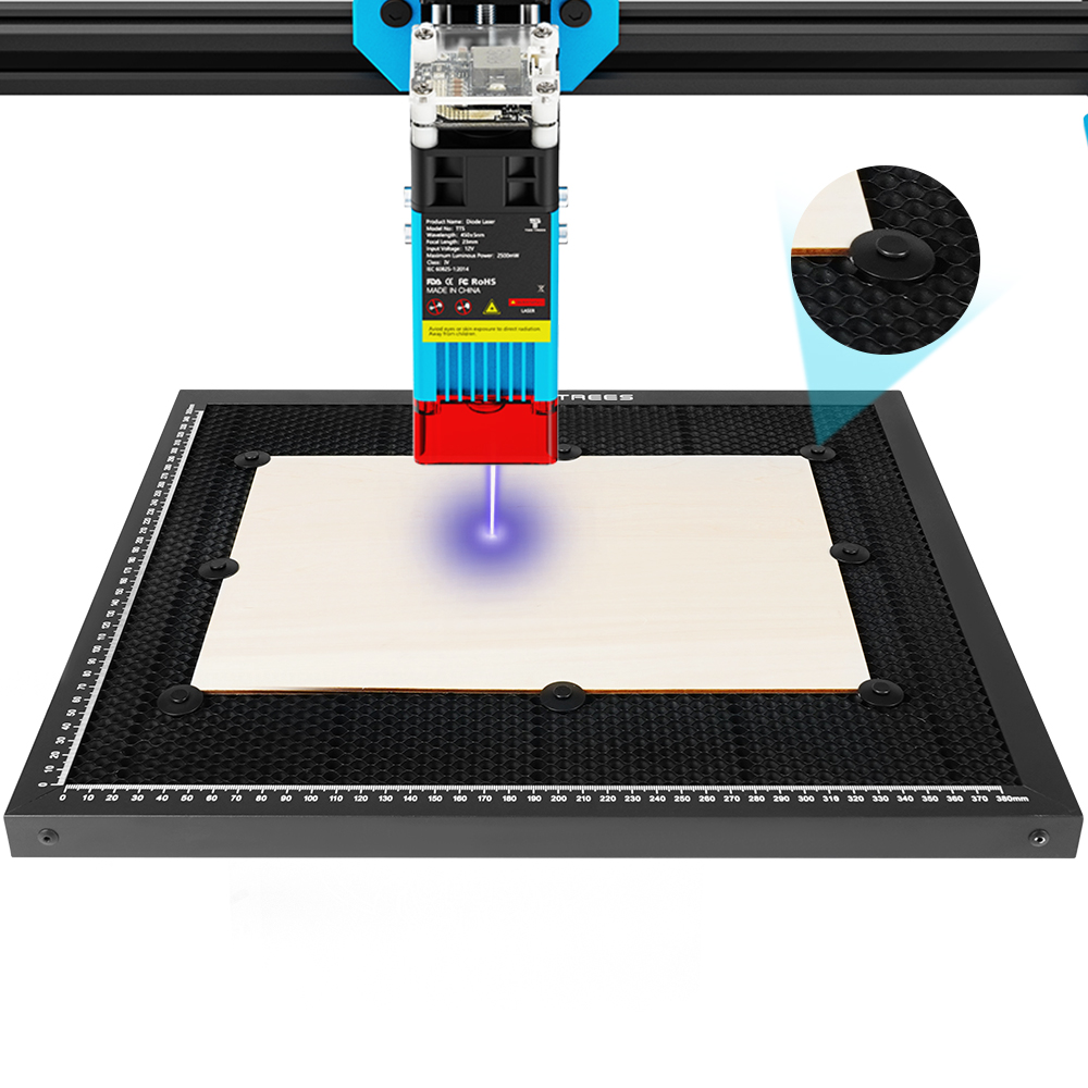 Laser Bertanya Bagian Honeycom - Industrial Acrylic Laser Cutter ulasan dan harga