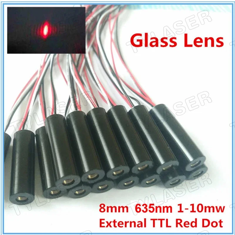 Modul Laser Merah 8mm 635nm TT - Industrial Grade Laser Pointer ulasan dan harga