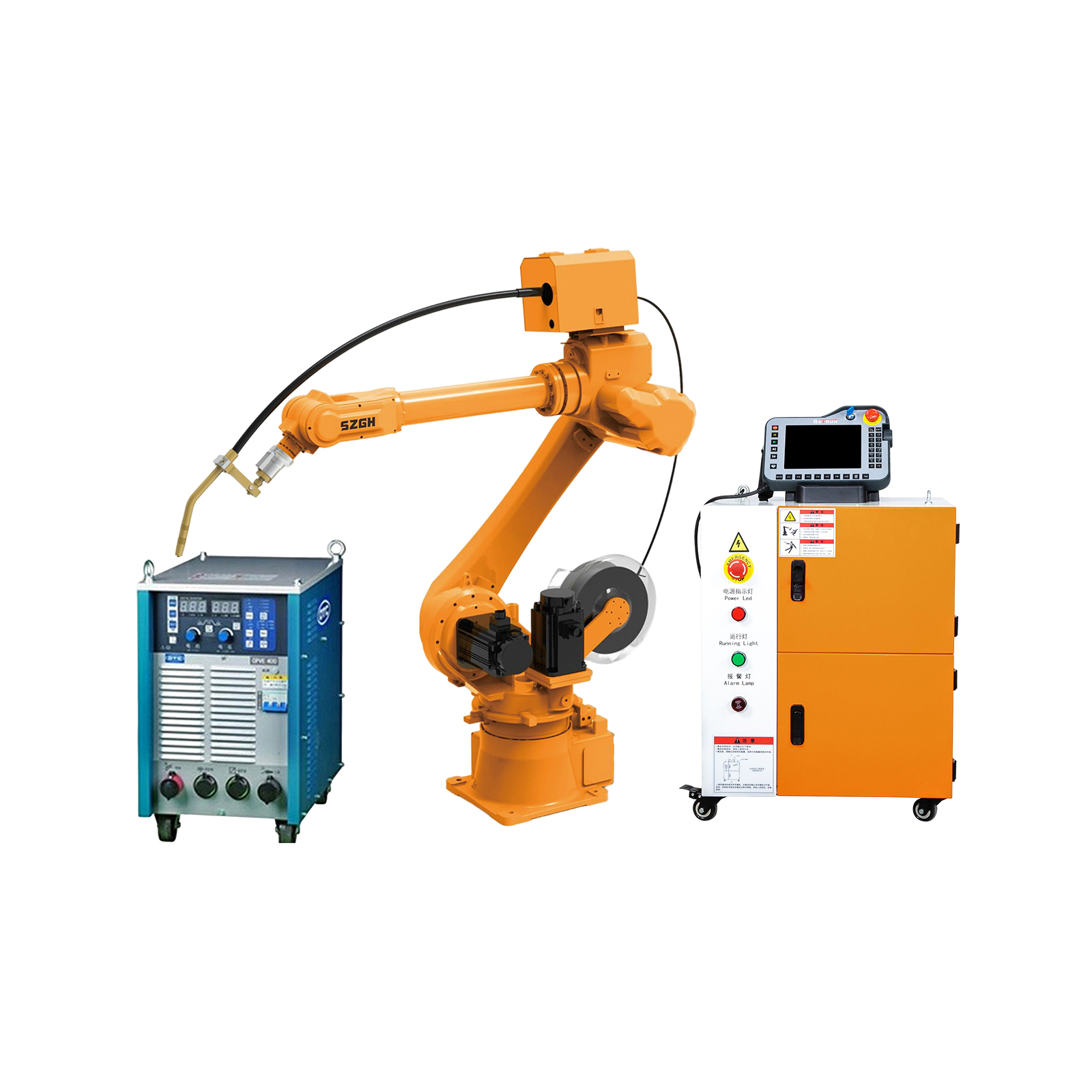 Robot Las Enam Sumbu SZGH-H210 - Industrial Laser Manufacturers ulasan dan harga